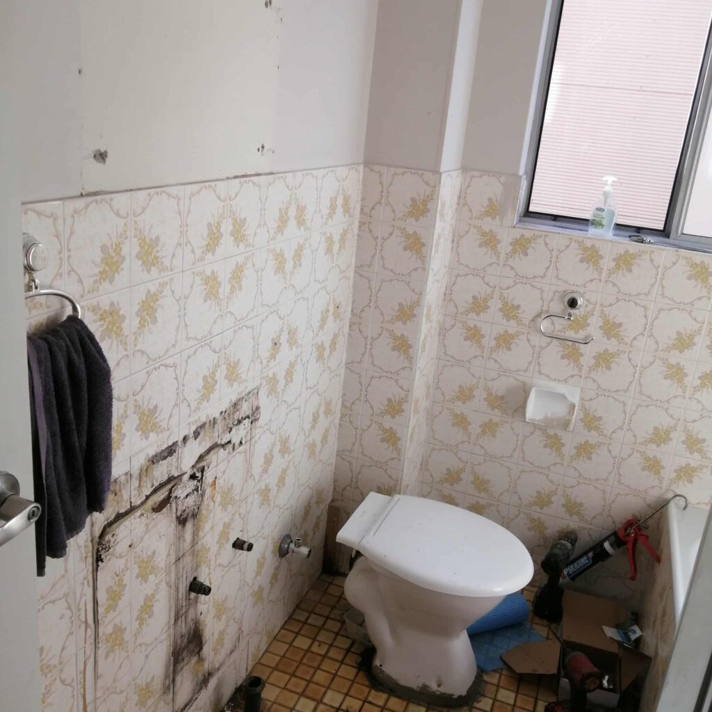 small bathroom need renovation in Sydney home